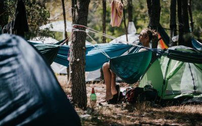 Free camping on the festival location