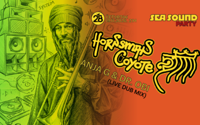Sea Sound Party at DVA OSAM: HORNSMAN COYOTE with support from ANJA G & DR. OBI